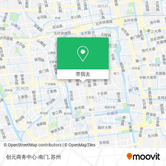 创元商务中心-南门地图