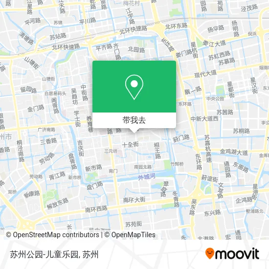 苏州公园-儿童乐园地图