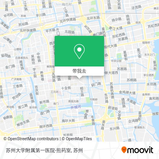 苏州大学附属第一医院-煎药室地图