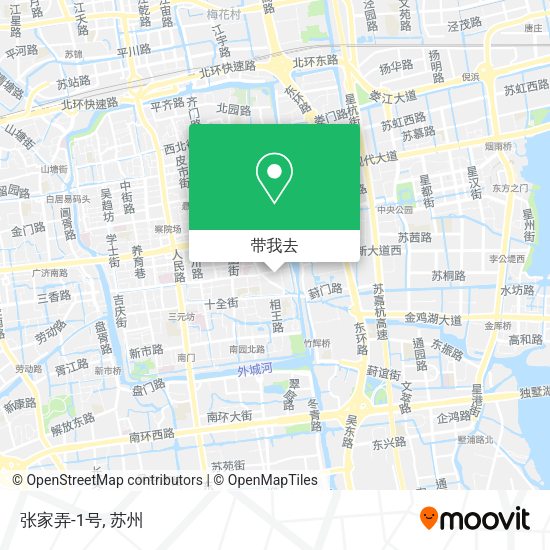 张家弄-1号地图