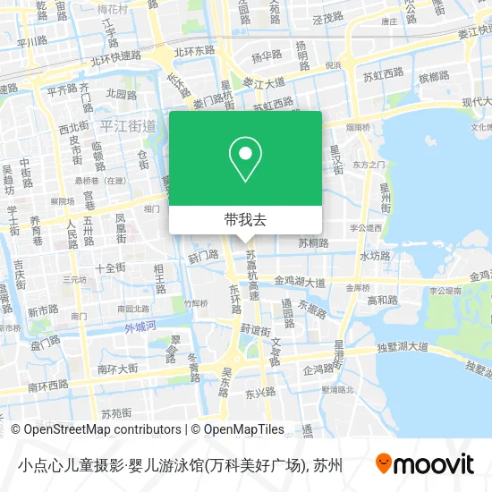 小点心儿童摄影·婴儿游泳馆(万科美好广场)地图