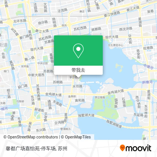馨都广场嘉怡苑-停车场地图
