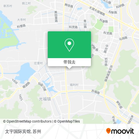 文宇国际宾馆地图