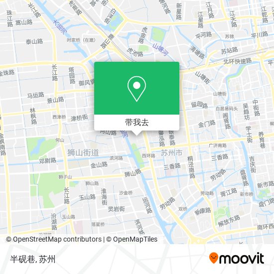 半砚巷地图