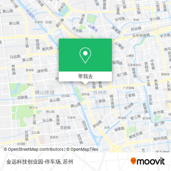 金远科技创业园-停车场地图