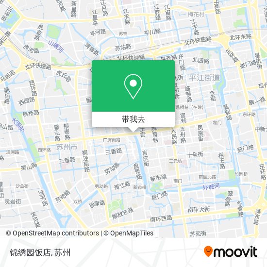 锦绣园饭店地图