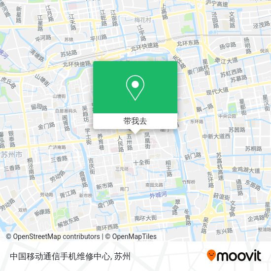 中国移动通信手机维修中心地图