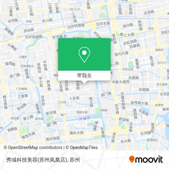 秀域科技美容(苏州凤凰店)地图