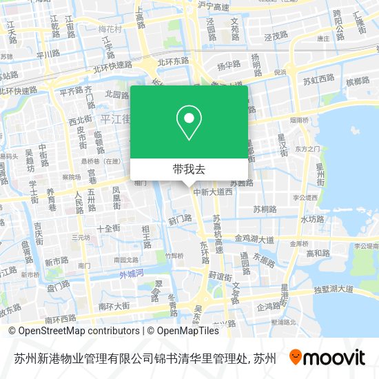 苏州新港物业管理有限公司锦书清华里管理处地图