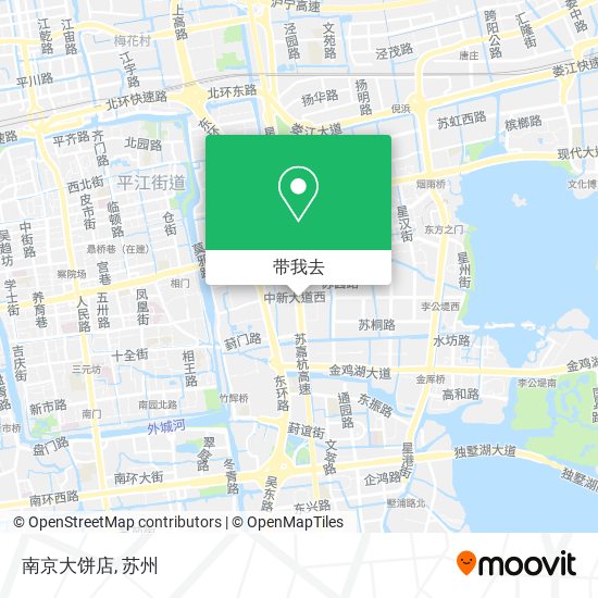 南京大饼店地图