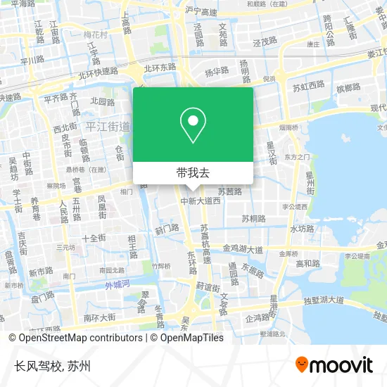 长风驾校地图