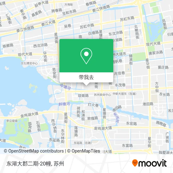 东湖大郡二期-20幢地图