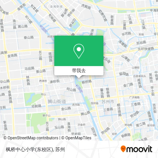 枫桥中心小学(东校区)地图