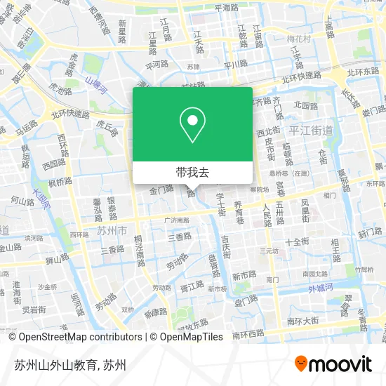 苏州山外山教育地图