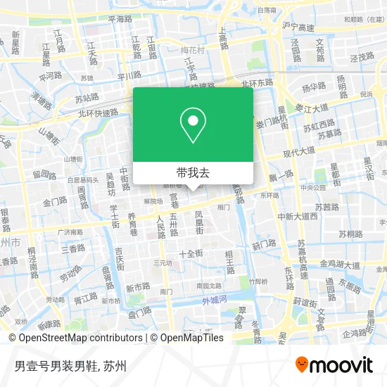 男壹号男装男鞋地图