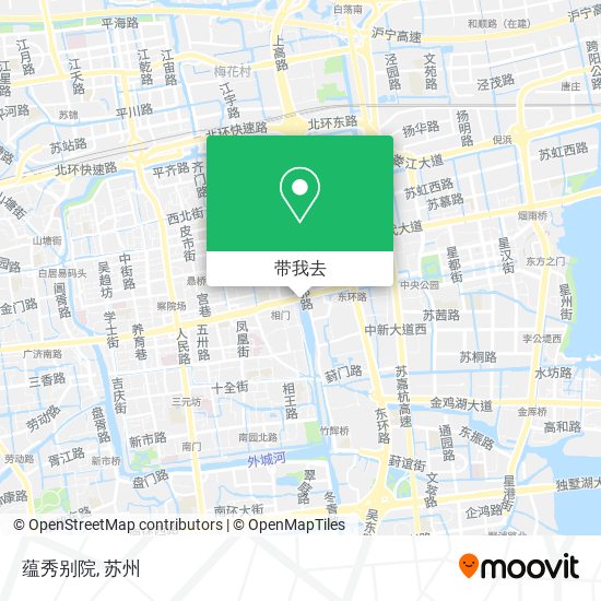 蕴秀别院地图