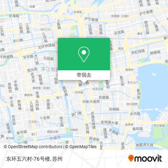 东环五六村-76号楼地图