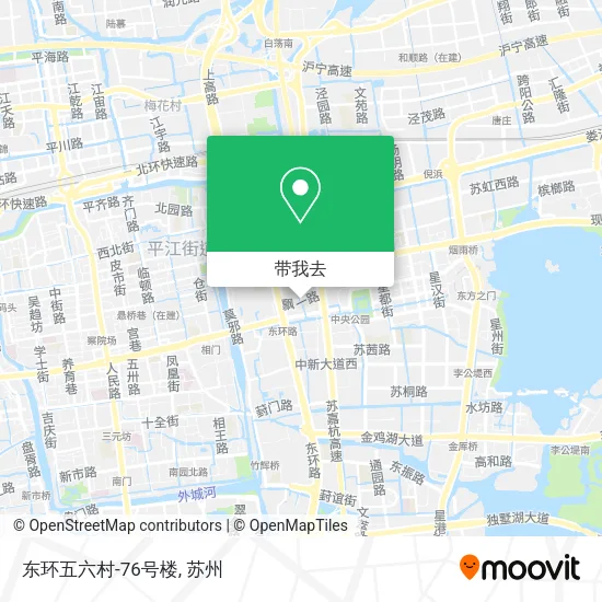 东环五六村-76号楼地图