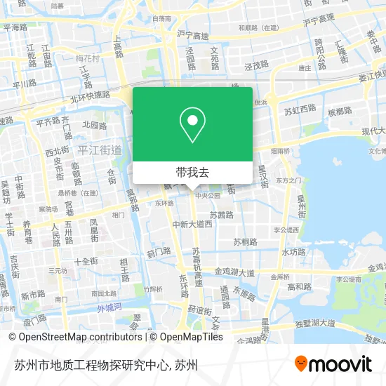 苏州市地质工程物探研究中心地图