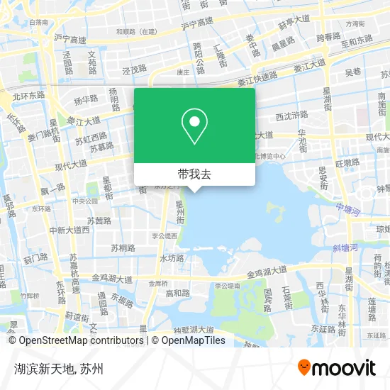 湖滨新天地地图
