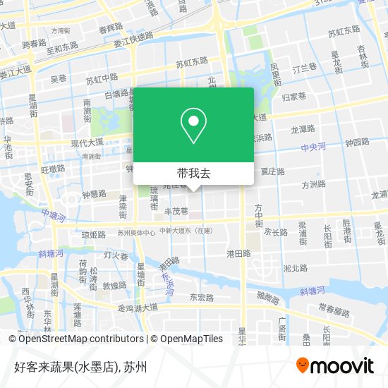 好客来蔬果(水墨店)地图