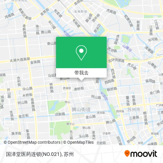 国泽堂医药连锁(NO.021)地图