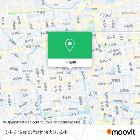 苏州市渔政管理站执法大队地图