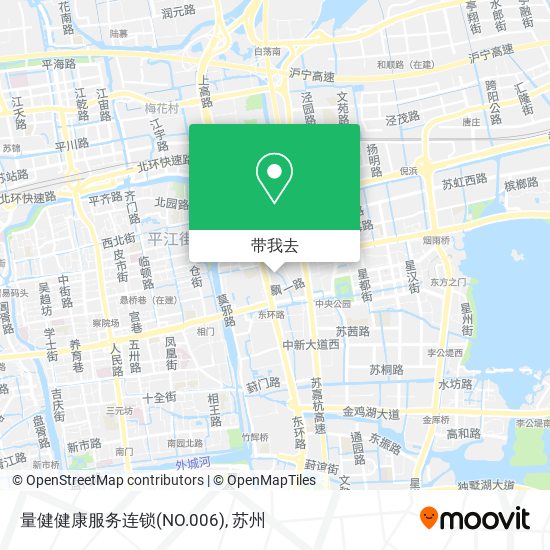 量健健康服务连锁(NO.006)地图