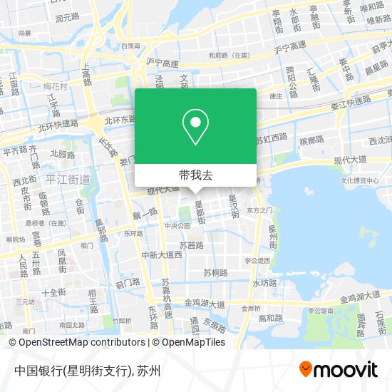 中国银行(星明街支行)地图