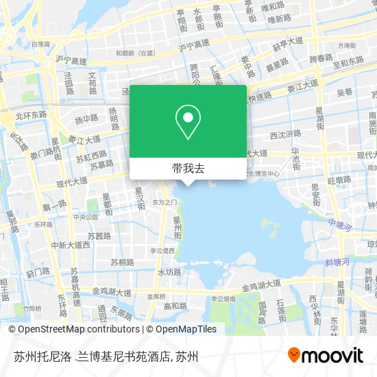 苏州托尼洛 .兰博基尼书苑酒店地图