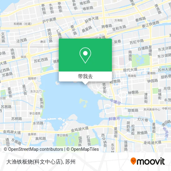 大渔铁板烧(科文中心店)地图