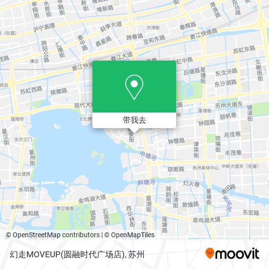 幻走MOVEUP(圆融时代广场店)地图