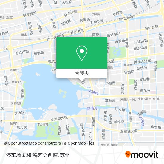 停车场太和·鸿艺会西南地图