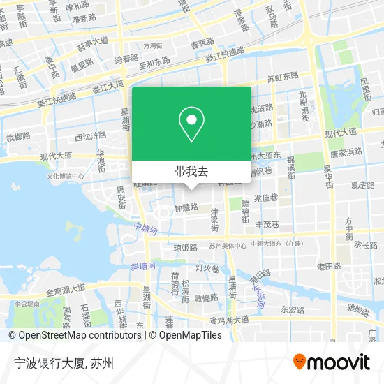 宁波银行大厦地图