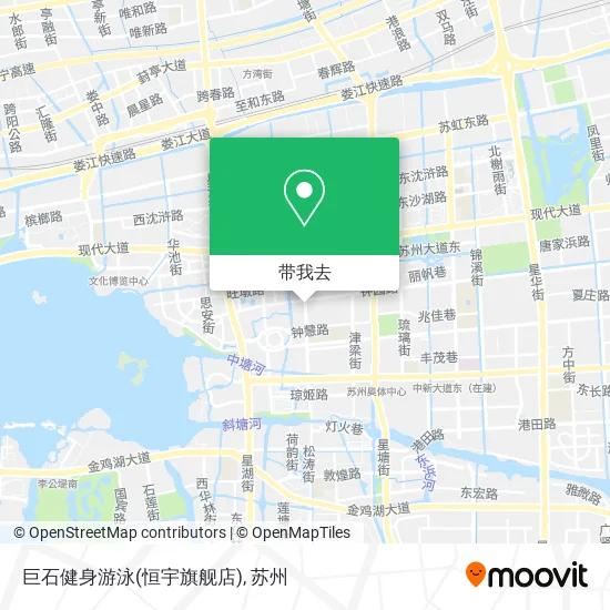 巨石健身游泳(恒宇旗舰店)地图