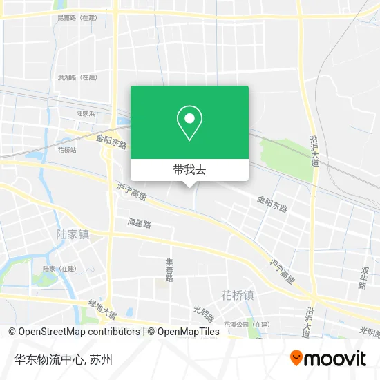 华东物流中心地图