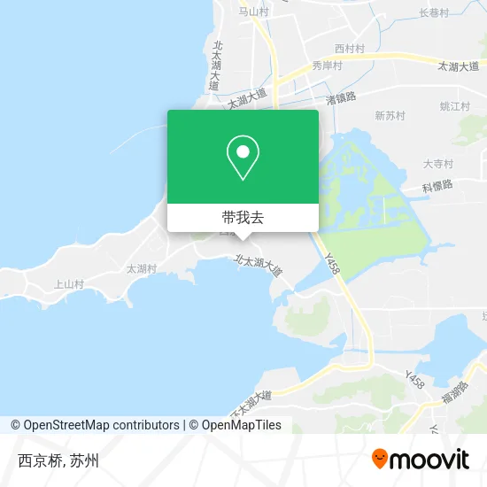 西京桥地图