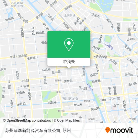 苏州翡翠新能源汽车有限公司地图