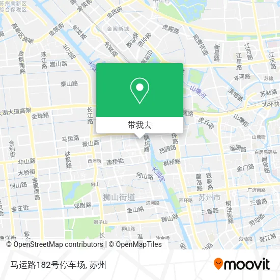 马运路182号停车场地图