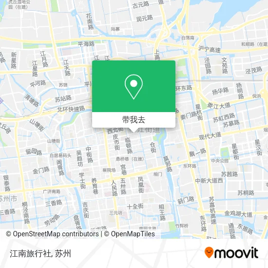 江南旅行社地图