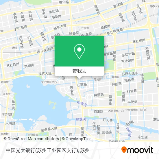中国光大银行(苏州工业园区支行)地图