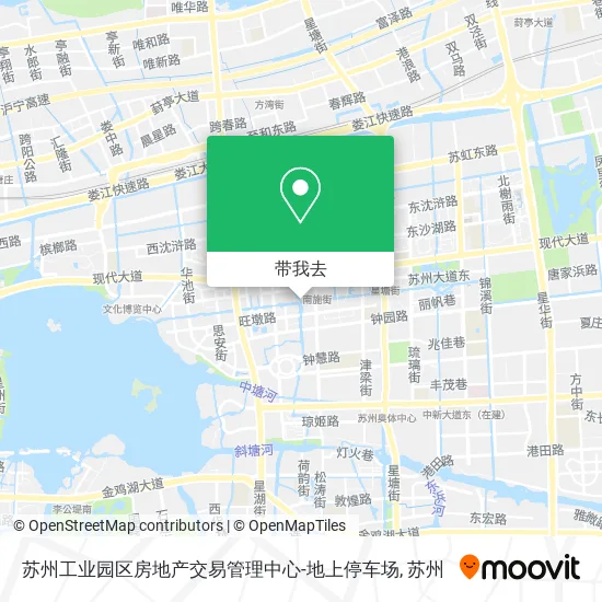 苏州工业园区房地产交易管理中心-地上停车场地图