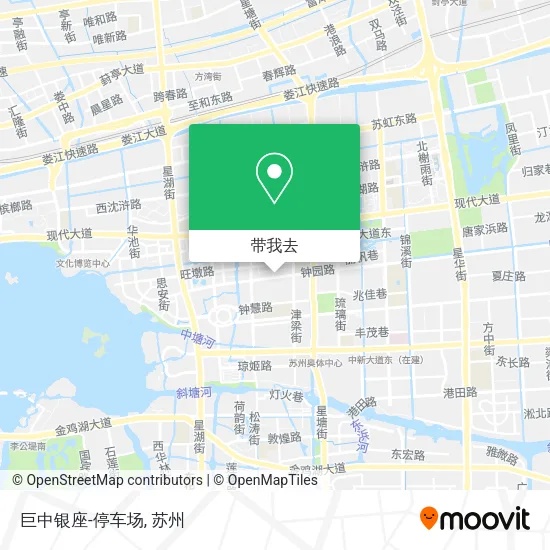 巨中银座-停车场地图