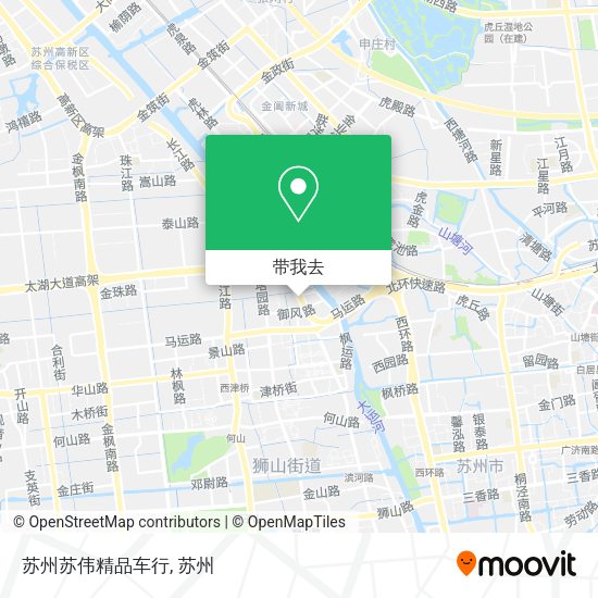 苏州苏伟精品车行地图
