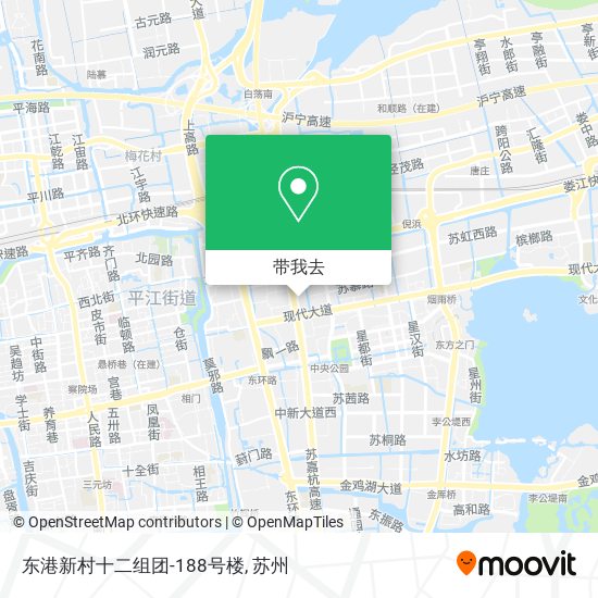 东港新村十二组团-188号楼地图