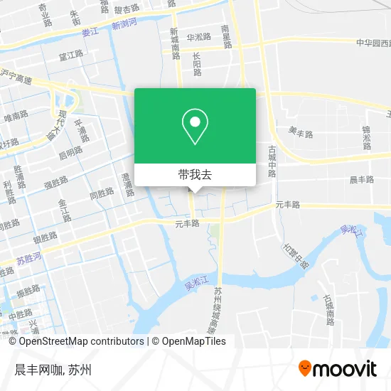 晨丰网咖地图