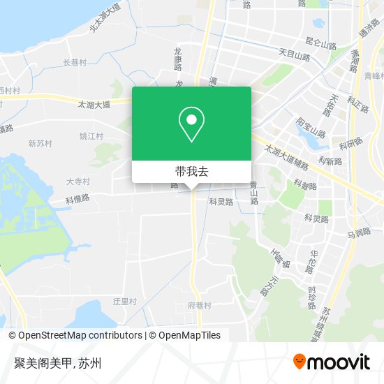 聚美阁美甲地图