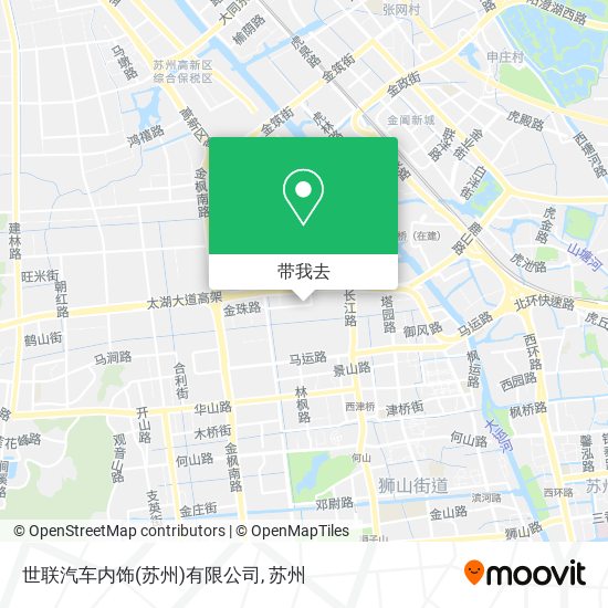 世联汽车内饰(苏州)有限公司地图