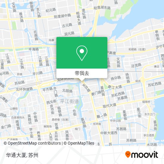 华通大厦地图