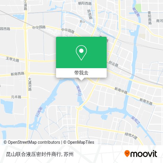 昆山联合液压密封件商行地图